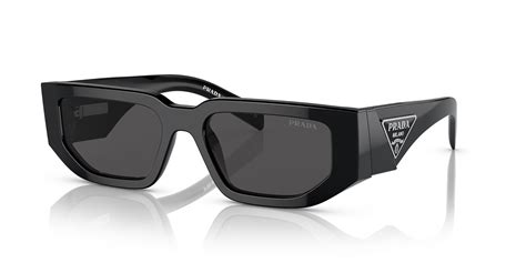 Prada PR 09ZS 54 Dark Grey & Black Sunglasses.